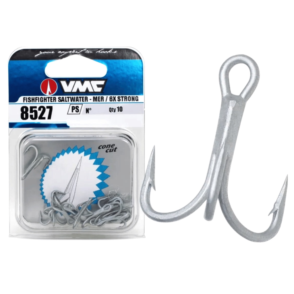 Garateia para Pesca VMC 9626 3X Strong Saltwater 10 Unidades