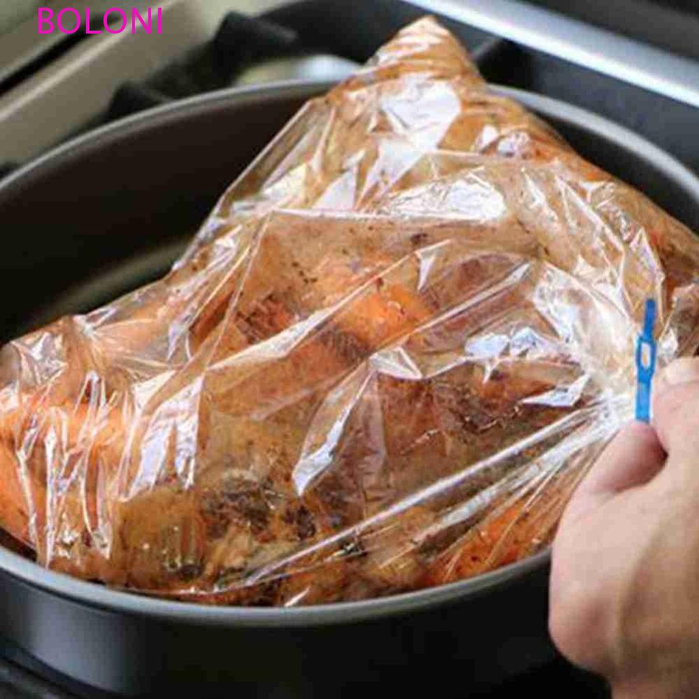 LANFY Sacos Para Assar No Forno Carne De Presunto Cozedor Lento Resistência Ao Calor Forro Plástico Multiuso Panelas