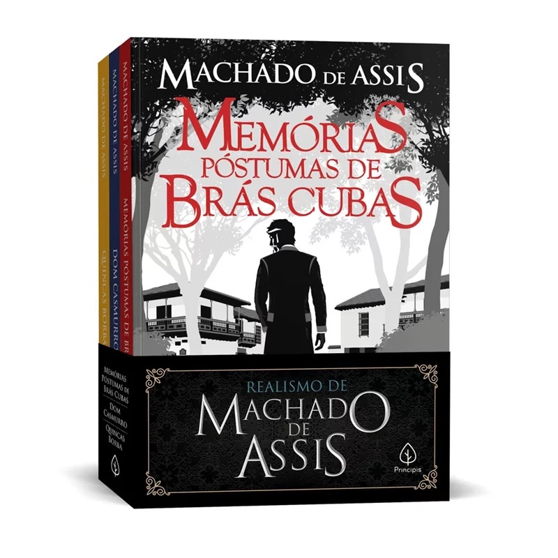 Kit 3 Livros Realismo de Machado de Assis