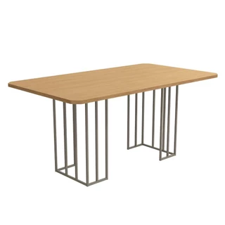Mesa de Jantar Kappesberg CMC780 Retangular Crome Industrial