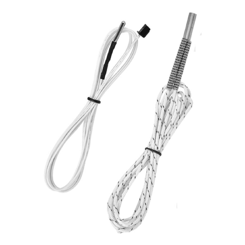 Sensore Di Temperatura Fino A 320 ℃, Termistore NTC 100 K 3950B E 24 V 50 W, Elemento A Cartuccia Riscaldante Compatibile Con Anycubic Kobra 3 E Kobra3 Combo 3D