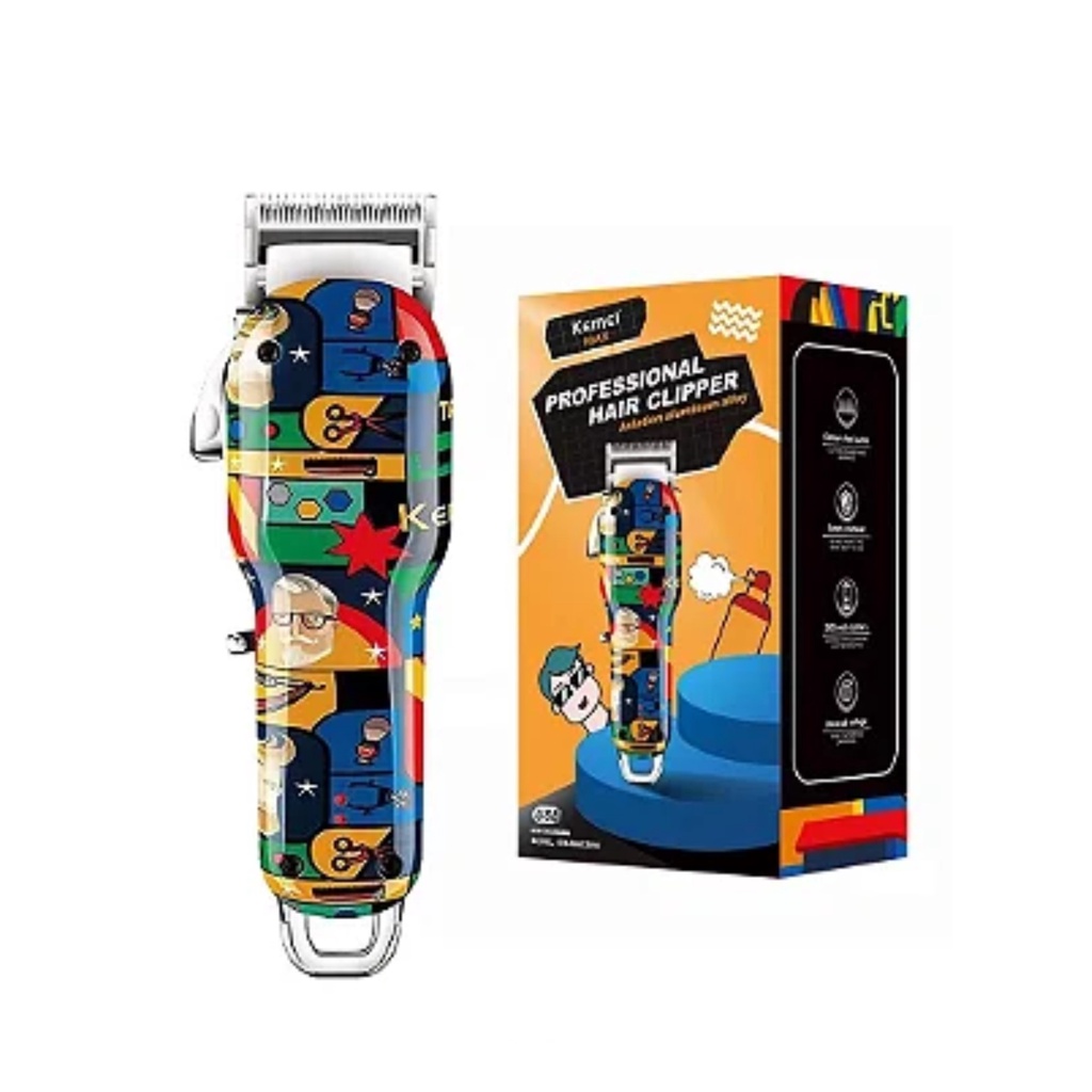 Maquina de Cortar Cabelo Kemei Km MAX 2092 | Shopee Brasil