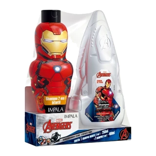 KIT AVENGERS HOMEM DE FERRO - SHAMPOO 2 EM 1 250ml + SHAMPOO 2 EM 1 400ml