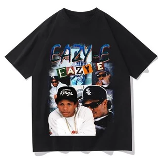 Camisetao Básica Algodão Unissex Rapper Eazy-E Opçoes Moda Hip Hop Oferta Liquidação