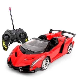 Carro Carrinho Controle Remoto Led 7 Funcoes Bugatti Lamborghini - Art Brink