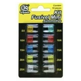 Kit Mini Fusíveis Automotivos 10 peças