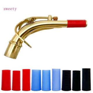 Saxofone Doce Pescoço De Cortiça Capa De Silicone Durável Reciclável Para Sax Alto Tenor