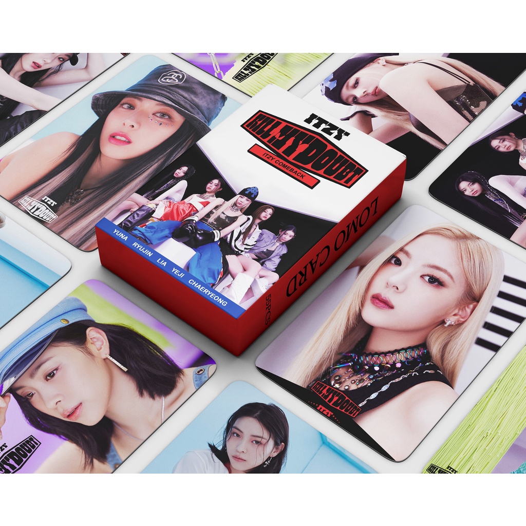 5Pcs/Set Kpop Hot Idol ITZY New Album CHECKMATE High Quality Lomo