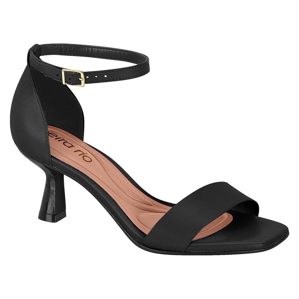 Sandália Feminina Beira Rio Conforto 8478 Salto Taça Médio Casual