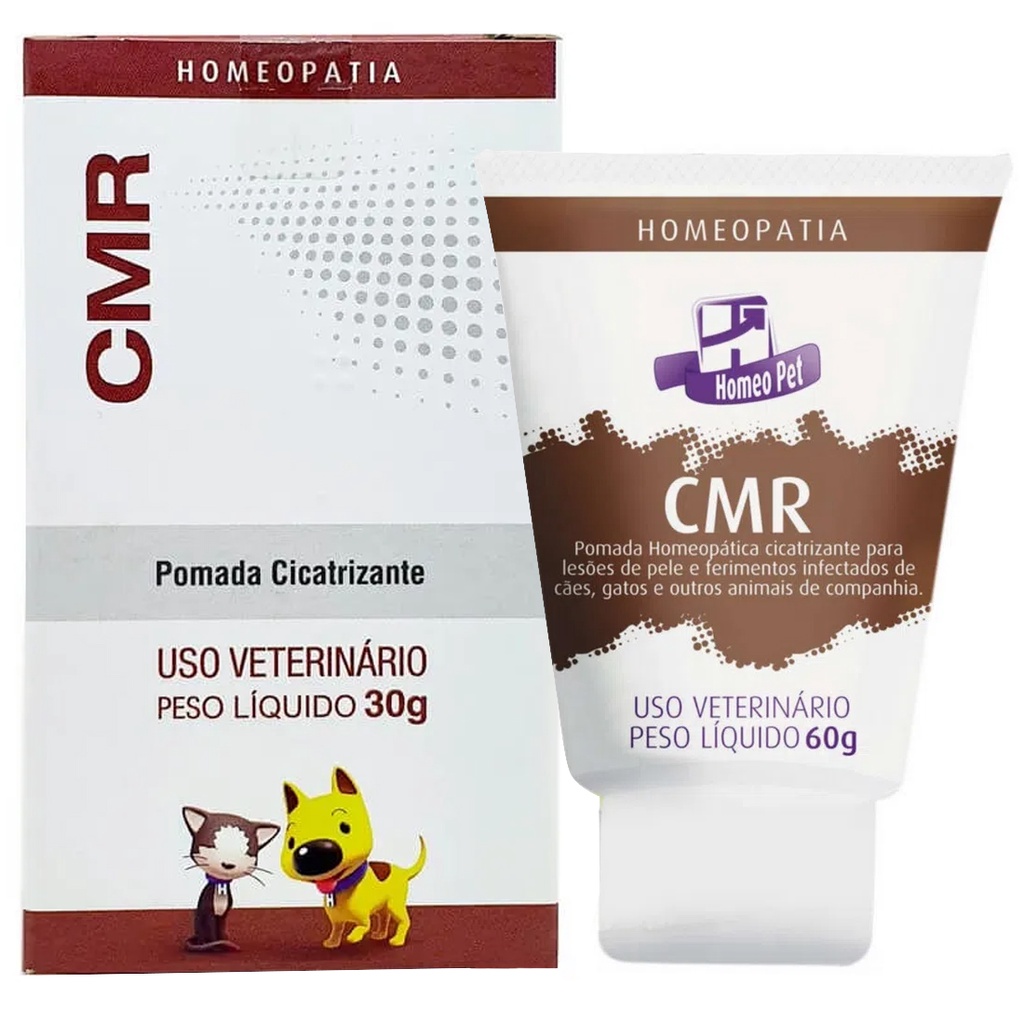 Pomada Cicatrizante Lesões Ferimentos Cmr Homeopatia Cães Gatos 30g ...