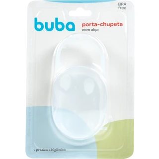 Porta Chupeta com Alça Prático Plástico Bebê Infantil 5418 Buba