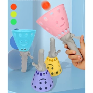 Bola De Ejeção Infantil Duas Pessoas Apanhando Atirar Elástica Para Meninos E Meninas Interior Exterior , Interação Pais-Criança Esportiva Brinquedos Divertidos