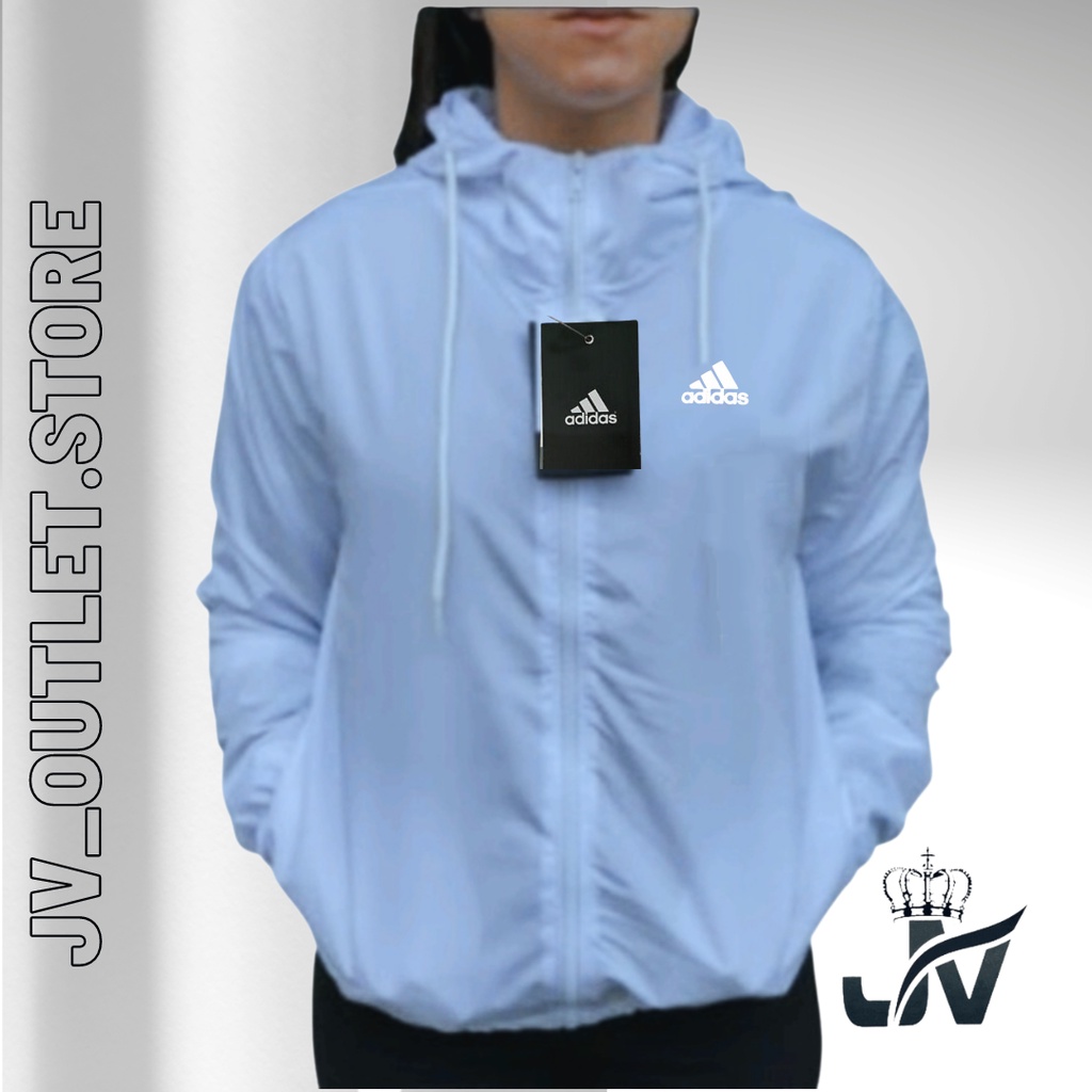 Jaqueta Corta Vento Femenina ADS Branco