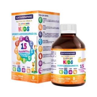 Suplemento Alimentar Catarinense Poli vitamínico Multi Kids C/150ml