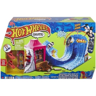 Hot Wheels Conjunto Skate De Dedo Amusement Skatepark