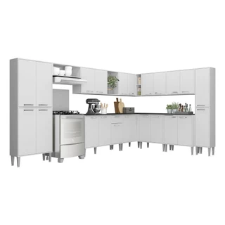 Armário de Cozinha Completa 11 peças Xangai Pop Multimóveis