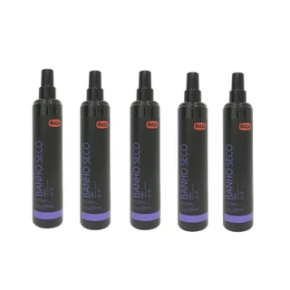 Kit 5 Banho Seco 250ml Ibasa Neutralizador Odores