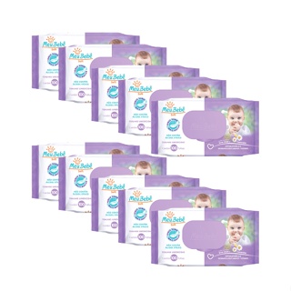 KIt C/10 Meu Bebê Soft Toalhas Umedecidas com 100 unidades