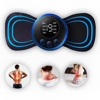 Massageador Elétrico por Impulso Cervical, Lombar e Corpo EMS