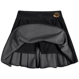 Saia Aveludada Infantil Menina Love Lilica