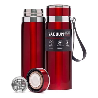 Garrafa Térmica Inox 800 ML ou 1000 ML Água Gelada Quente Com Vedação