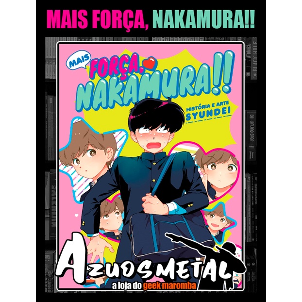 Novo mangá pela NewPOP: “Mais Força, Nakamura!!”