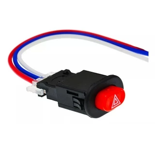 Interruptor Botão Moto Universal Pisca Alerta Liga / Desliga