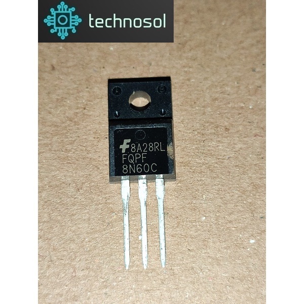 Transistor Fqpf8n60c 8n60c Original (2 unidades) | Shopee Brasil
