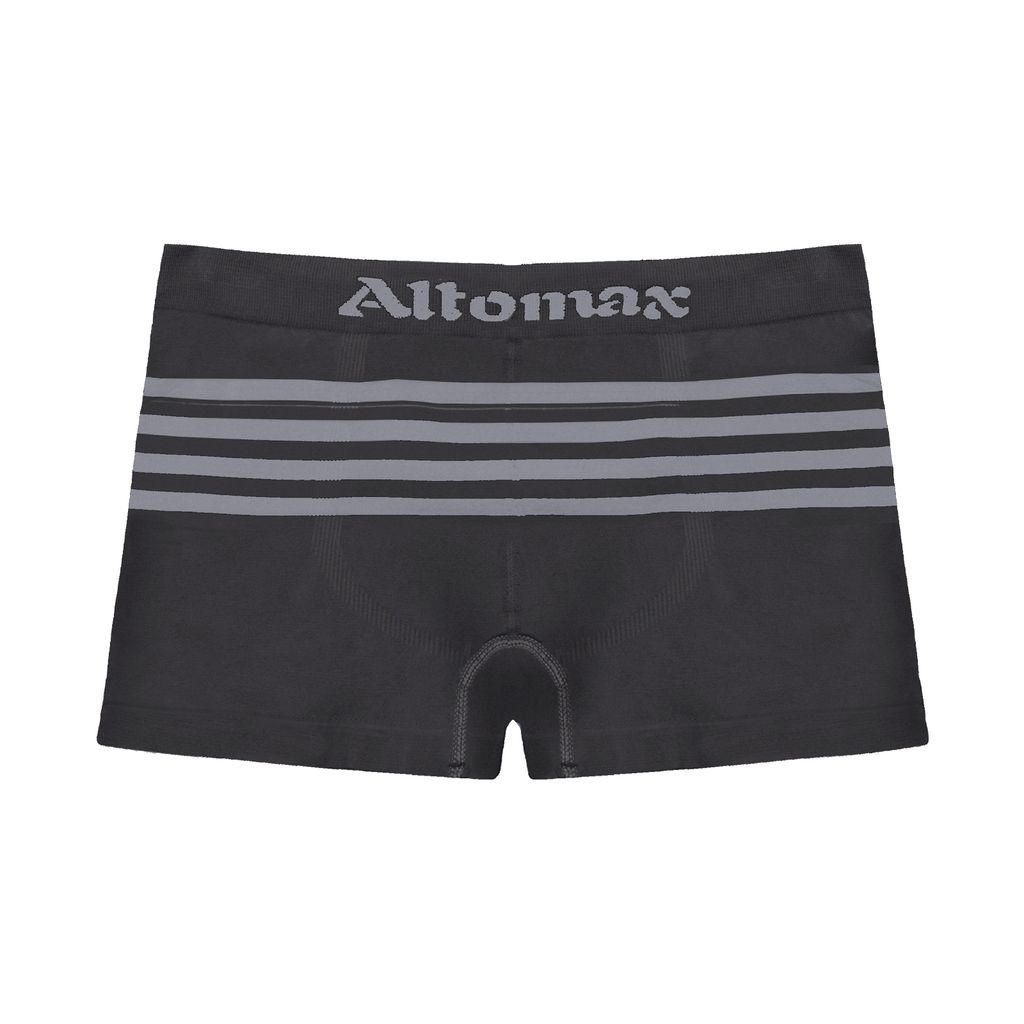 Cueca Boxer Microfibra Altomax Cinza | Shopee Brasil