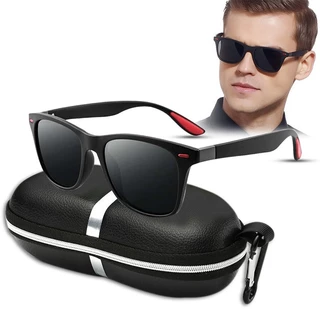 Óculos De Sol Masculinos Polarizados UV400 De Dia À Noite Uso Duplo Segurança Dirigir Visão Noturna Eyewear Light Weight TR Sport Sun Glasses with for Men Women