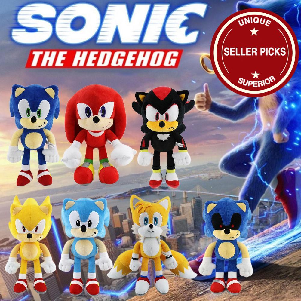 Sonic The Hedgehog Lobisomem Lançamento Em Pelúcia 30 Cm! em