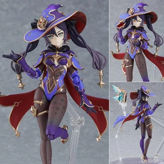 Figma Genshin Mona 548 # Bonecos Modelo De Figura De Ação Articulada De Mudança De Rosto