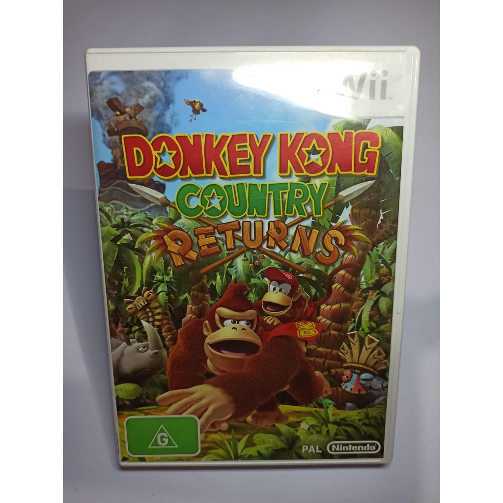 Donkey Kong Country Returns Nintendo Wii Original