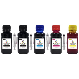 5x Tinta Compatível Impressora Epson Tx133 Tx135 Xp241 Xp431
