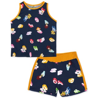 Conjunto Regata e Short Infantil Menina Mundo Ripilica