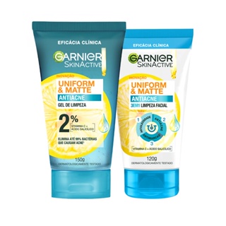 Kit AntiAcne Garnier Limpeza