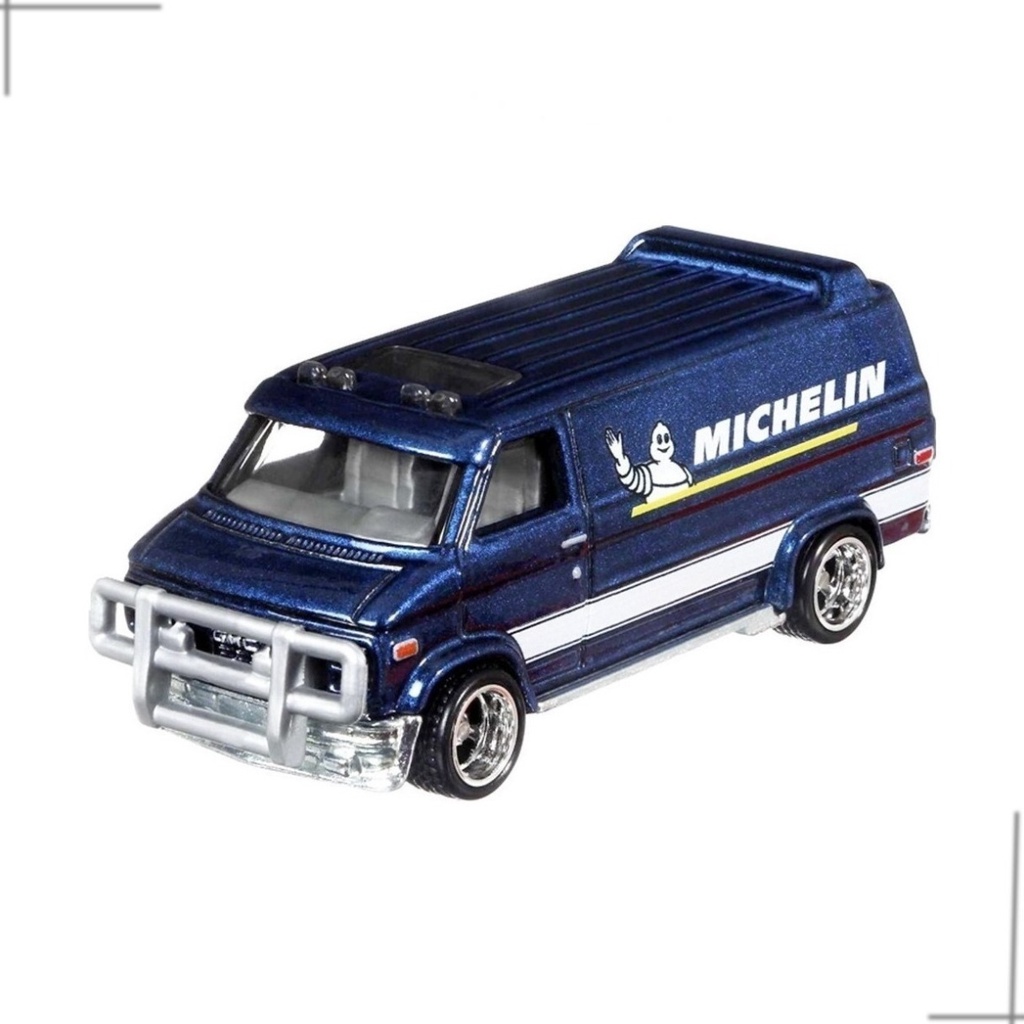 Hot Wheels Premium Custom Gmc Panel Van Michelin | Shopee Brasil