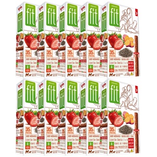 Kit 10 Sticks Para Cães Fit Spin Pet Sabor Morango, Batata Doce e Chia - 50g
