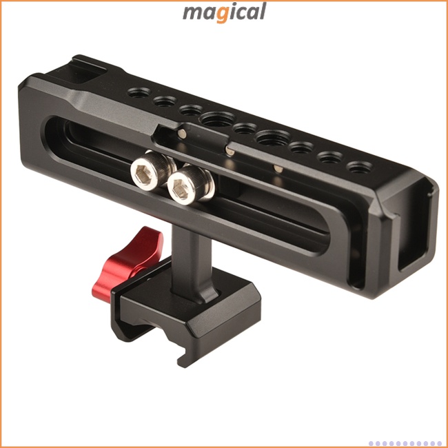 MG Top Handle Camera Cage Grip 360 Graus De Cabo Rotativo Com Interface
