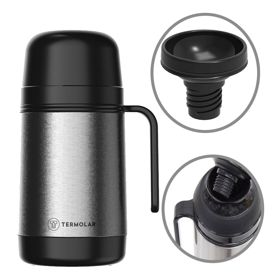 Garrafa Térmica Inox Quente Frio Rolha Clean 500ml Termolar
