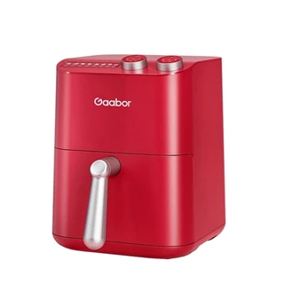 Fritadeira Elétrica Air Fryer Gaabor 3,5L retro Vermelha GA-M4D03 110v