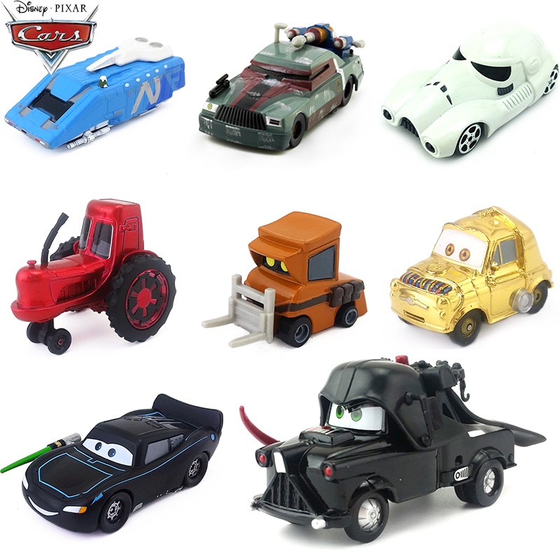 Carros Pixar 3 2 Star Wars Série Darth Vader Mater Lightning Mcqueen