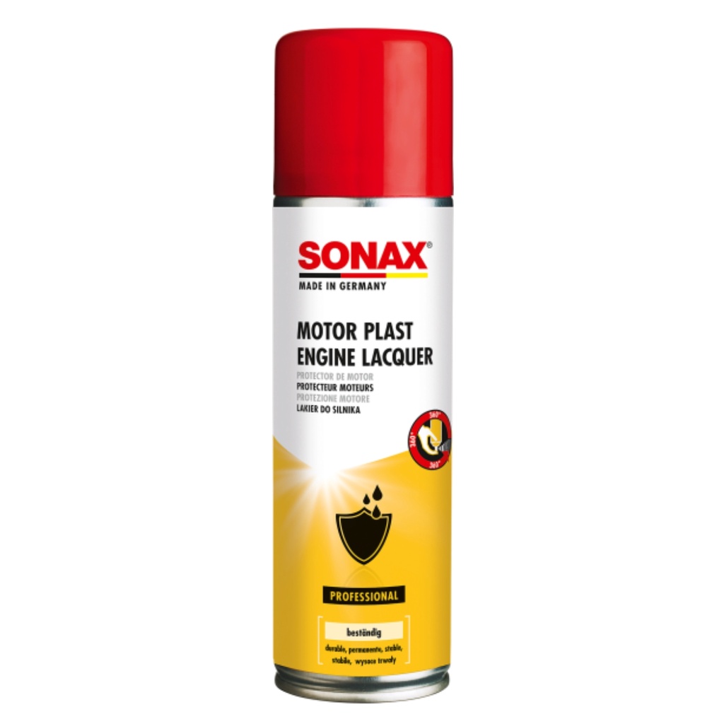 ENGINE LACQUER COATING DE MOTOR SPRAY SONAX 300ML | Shopee Brasil