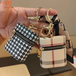 BYCE > Mini Bolsa Porta-Chaves Com Quadrado Zíper Pequeno Novo
