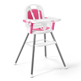 Cadeira de Alimentação Refeição Bebe Portátil, Compacta, Elevatória e Smart  Até 15Kg Multmaxx (Rosa)