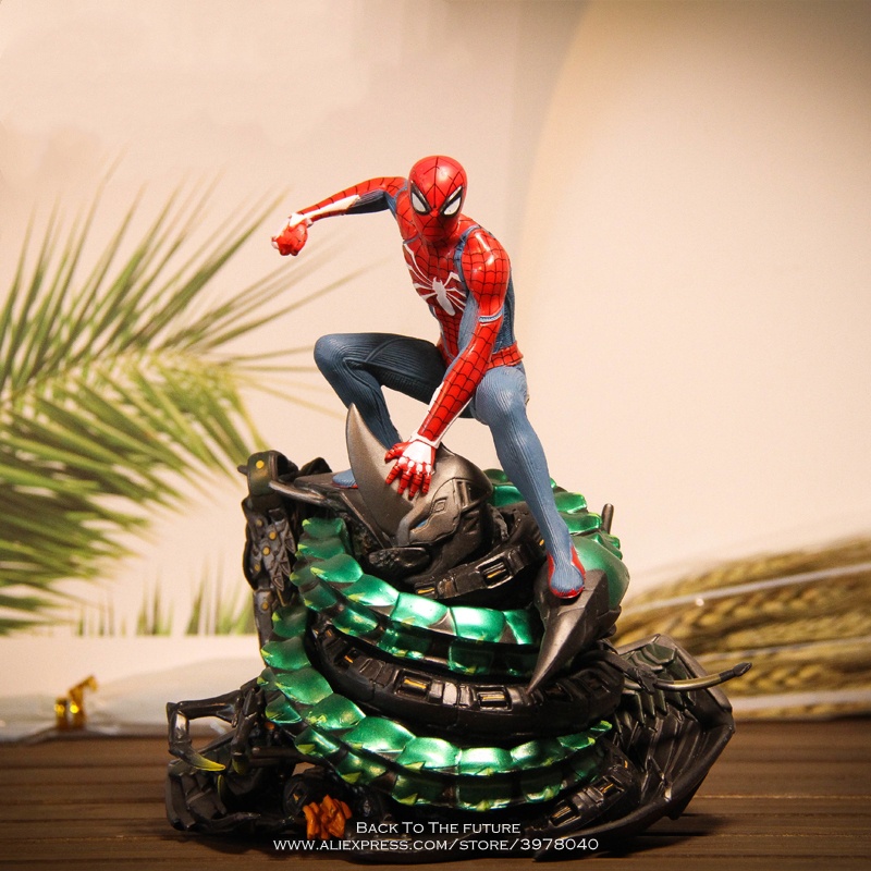 Disney Marvel Avengers 19cm Spider Man Action Figure Anime Mini Boneca Decoração Coleção Figurine Brinquedos modelo para as crianças presente
