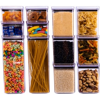 Pote Hermético Lumini Paramount - acrilico organizador cozinha