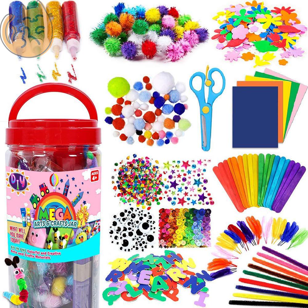 Conjunto De Arte E Artesanato Infantil Kit De Criativo SHOPQJC6926 ...