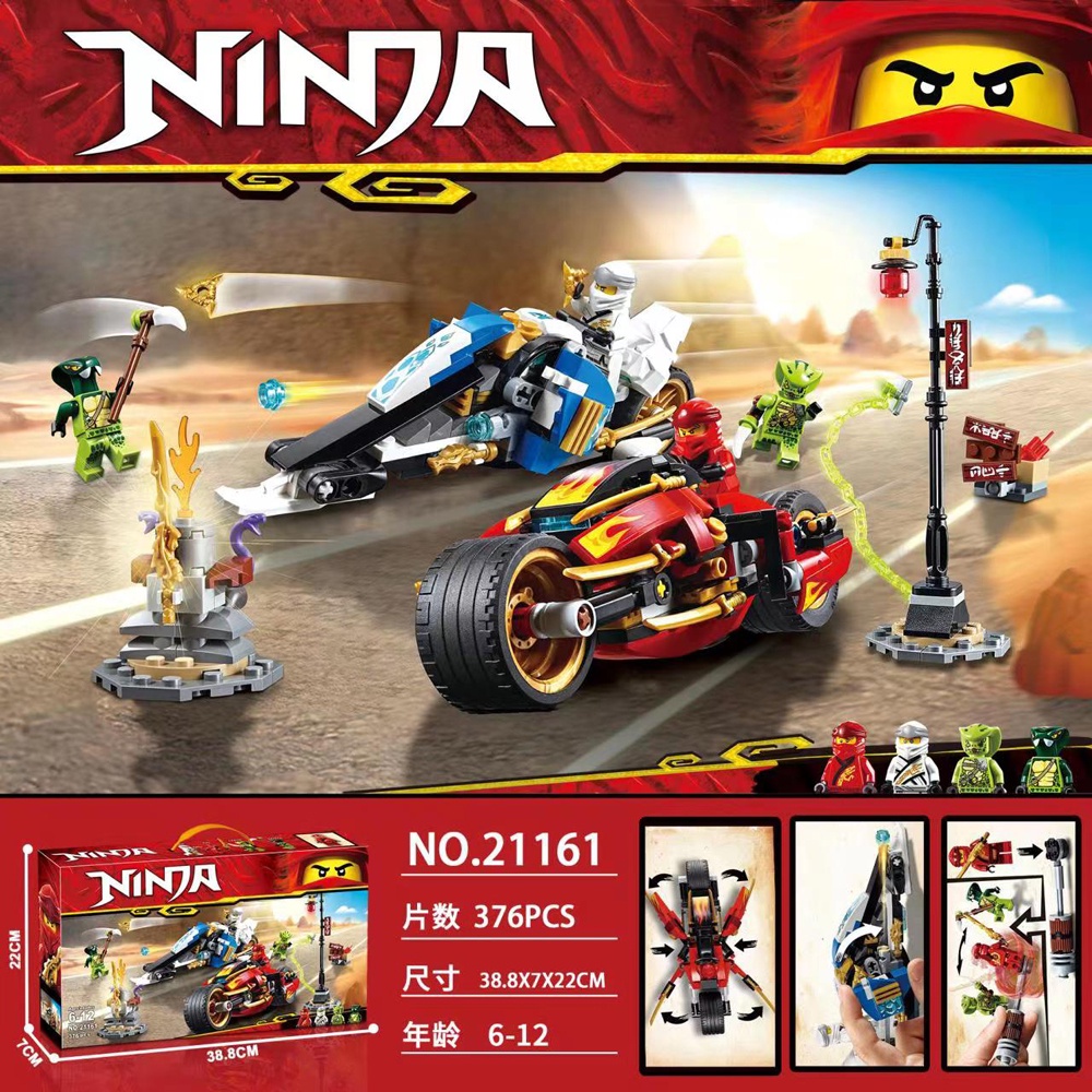 Bloco Ninjago Tijolo Kai Ciclo Da Lâmina Zane Snowmobile Ninja Toys Boy Girl 70667 Shopee Brasil