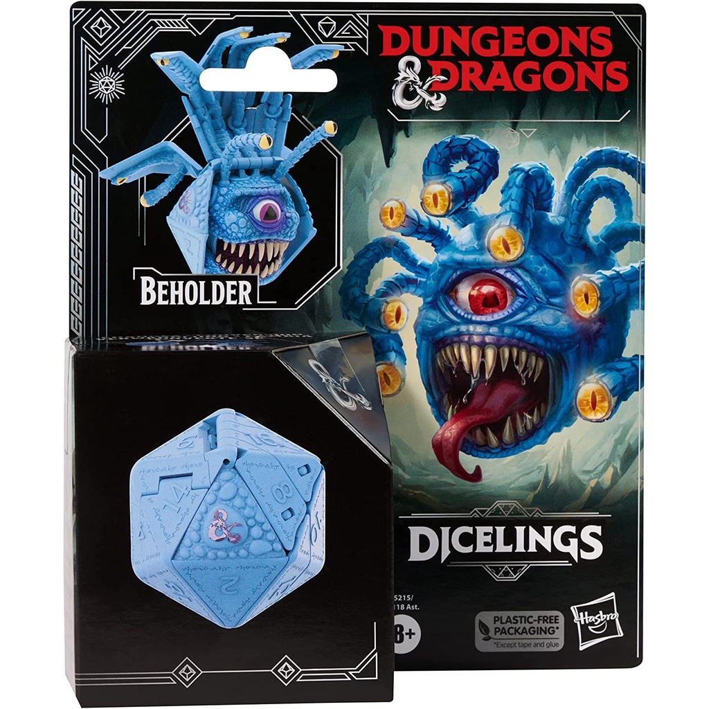 Dungeons & Dragons Dicelings Observador Azul F5215 Hasbro | Shopee Brasil